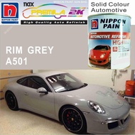 CAR PAINT / RIM GREY 10051 ( 1L ) NIPPON AUTOMOTIVE REFINISH PAINT / CAR CARE / EXTERIOR CAR PAINT /