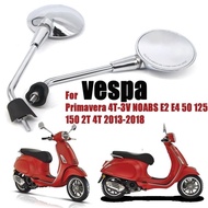 กระจก Vespa LX 125 150 PRIMAVERA ปี 2017 - ตอนนี้สีโครเมียม (ขวาซ้าย)
