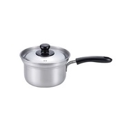 燕三 防滾瀉系列 不鏽鋼單柄煲連不鏽鋼蓋 16cm
