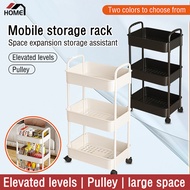 Kitchen rack kitchen trolley storage rack multi-functional and multi-style with wheels detachable