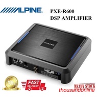 ALPINE PXE-R600 DSP BUILT IN 8 CHANNEL AMPLIFIER AUDIO PROCESSOR ALPINE DIGITAL SOUND PROCESSOR CAR AUDIO SOUND TUNING