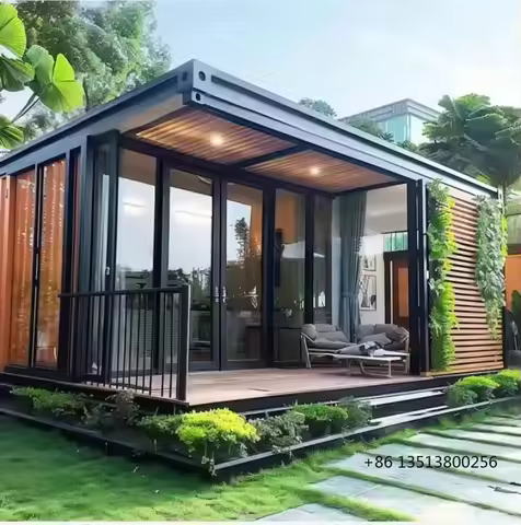 House Mobile 20 30 40ft Expandable Container House Tiny Home Ready to Live in Modular House Design