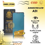 LCD G0LDEN CR0WN FULLSET SAMSUNG A51 / A515 / A515F / M317 / M31s TOUCHSCREEN ORIGINAL COMPLATE...