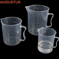 AUGUSTUS Measuring Cup Kitchen Tool School Supplies 250/500/1000/ml Transparent Durable Reusable Measuring Cylinder