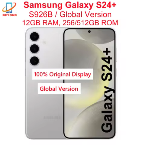 Samsung Galaxy S24 Plus S24+ 5G S926B Global Version 6.7" Dynamic LTPO AMOLED ROM 256/512GB RAM 12GB