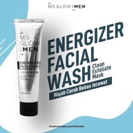 MS GLOW FACIAL WASH MEN / Sabun muka Ms Glow Men