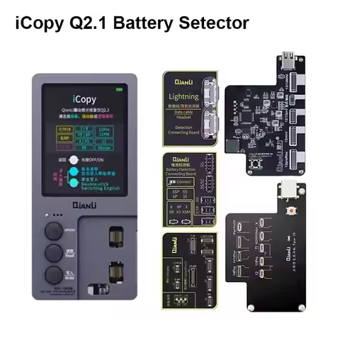 Qianli ICopy Plus 2.2 Programmer With Battery Board Power Flex Cable Ture Tone Repair for Phone7-13 