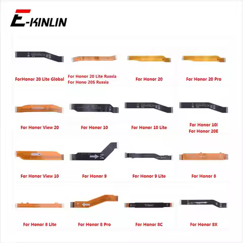 Main Motherboard LCD Display Connector Flex Ribbon Cable For HuaWei Honor View 20 20S 20E 10 10i 9 8