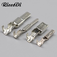 100Pcs DJ621-4.8X0.8B DJ614-4.8X0.8B DJ611-2.2A DJ621-2.2A Male Female Plug Terminal For Automotic
