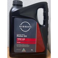 NISSAN NEW PACKAGING 10W40 SEMI SYNTHETIC ENGINE OIL (4L)