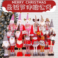 Snowman Various Decorative Standing Hotel Window Display Dolls Ornament Doll Reindeer Christmas Stre
