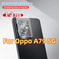1-3Pcs 3D Camera Lens Protector Film For Oppo A79 A 79 OppoA79 5G 2023 Clear Tempered Glass Screen P