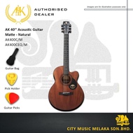 AK 40'' Acoustic Guitar AK400C/AK400CEQ M (Mahogany)