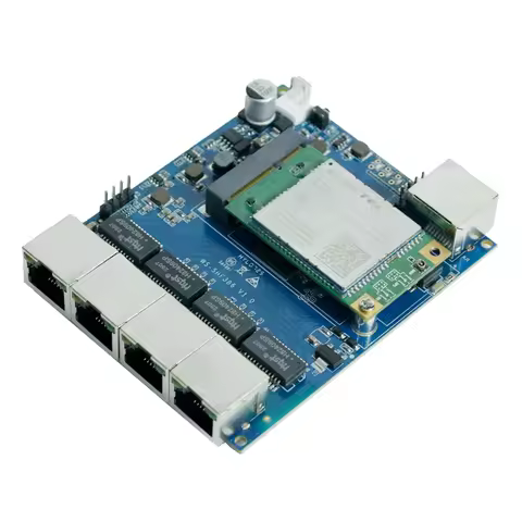 Gigabit 4g Mini Router Motherboard MT7621A Main Chip 4g Lte Router PCBA