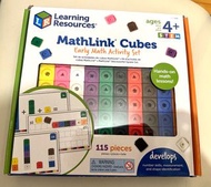 全新 Brand New MathLink Cubes Early Math Activity Set 數學啟蒙遊戲