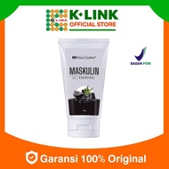 Official STORE.K-BEAUCARELINE Masculine CHARCOAL FACIAL WASH. Masculine FACIAL WASH ORIGINAL K Link.