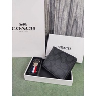 Premium COACH Men's Leather Wallet