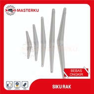 SIKU WHITE SHELF ELbow / SHELF SUPPORT IRON SHELF SUPPORT ANGLE SHELF