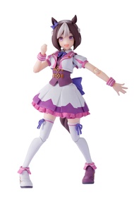 S.H. Figuarts Uma Musume Pretty Derby Special Week, Approx. 5.1 inches (130 mm), PVC & ABS, Pre-pain