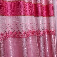 fuchsia pink thick 8 rings 140*220cm curtain with 8rings