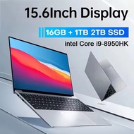 【Three-year warranty】15.6" Ultraslim i9 Laptop intel Core i9-8950HK 16GB RAM Windows 11 Pro Fingerpr