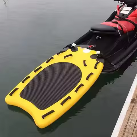 Free Shipping 168cm Inflatable Drop Stitch Lifeguard Rescue Body Board PVC Jet Ski Sled Stock Free S