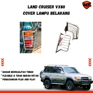 Lamp Guard Chrome Land Cruiser VX80 Rear Light Protection Accessories