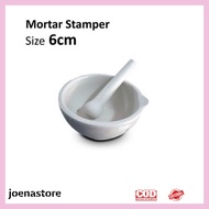 (Joenastore)6Cm Mortar Pestle Lab Medicine Medicine Pestle Medicine Grinder Medicine Crusher 6cm