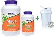 [USA]_NOW Foods Now Foods, Maca, 500 mg, 250 Veg Capsules ( 2 PACK ) + Shaker Bottle Assorted Colors