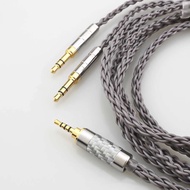 8 Cores 4.4mm 4 pin Xlr 2.5mm Headphone Earphone Cable For 3.5 Hifiman Ananda sundara HE1000se HE6se