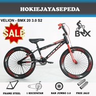 Sepeda BMX 20" VELION - SALVO Ban 20 x 3.0 untuk anak 9 tahun-Remaja
