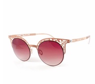 樣品出清僅此一隻 無螺絲太陽眼鏡醫療級薄鋼抗UV400-粉膚色