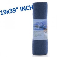 AQUIS - 吸水快乾 運動健身瑜伽 毛巾 Aquis Adventure Towel - 藍色 (19 x 39" 吋)
