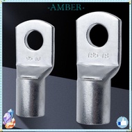 AMBER 10Pcs Wire Nose Terminal Crimp 16-35mm2 SC16-6 SC25-6 SC35-6 Tinned Copper SC Type