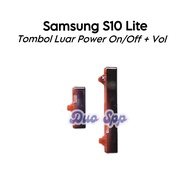 TOMBOL External Button 1 Set Power On Off Volume Samsung Galaxy S10 Lite / G770 / G770F / SM-G770F /