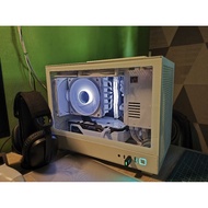 Mini ITX PC | Ryzen 5 3600 | 1660TI | A520M ITX/AC | 2x8GB 3600MHz | CH160 White | AC550 Bronze Whit