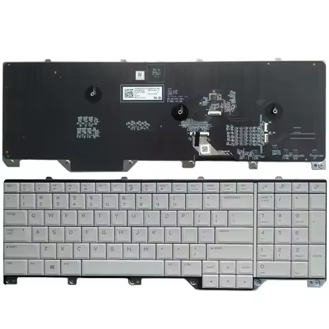 NEW US Laptop Keyboard FOR Dell Alienware Area 51m with RGB backlit
