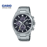 CASIO EDIFICE SLIM Solar Powered Chronograph EQS-950D Men's Analog Watch Stainless Steel Band