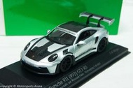 【現貨特價】1:43 Minichamps Porsche 911 992 GT3 RS Weissach 紐柏林 銀