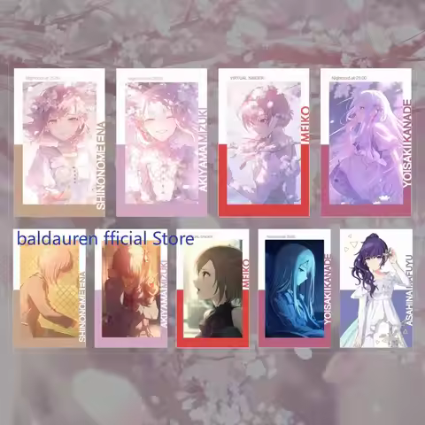 Anime Mzk Akiyama Mizuki Project Sekai Yoisaki Kanade Knd Shinonome Ena 25 Nightcord Postcard Collec