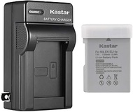 Kastar 1-Pack Battery and AC Wall Charger Replacement for Nikon EN-EL14a, EN-EL14b, EN-EL14c, EN-EL1