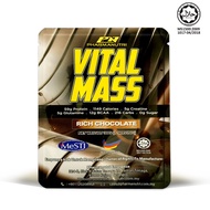 Vital Mass Gainer Jakim Halal Sachet 30g With Whey Protein Isolate & Tribulus Muscle Booster (FREE S