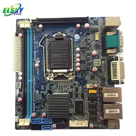 LGA 1150 Core I3 I5 I7 Mini Itx Motherboard H81 B85 Haswell Board Plus PCI-E3.0 16x for Advertising 