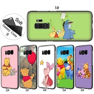 Samsung Galaxy S8 S9 Plus S7 Note 9 8 winnie the pooh funny Soft TPU Phone Case