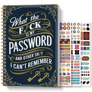 1 Password Book English Address Book Phone Book Multi-Function Notebook Hardbound Business Office No
