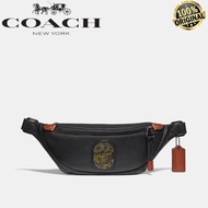Coach Rivington Belt Bag 7 with Kaffe Fasset Coach Patch 100% ORIGINAL