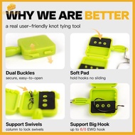 [Chday-t] Fishing Hook Knot Tie Tool Fast and Efficient Knotting Device for Easy Use in Freshwater S