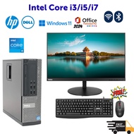 (Refurbished) DESKTOP PC HP, DELL i3/i5/i7 - 3rd GEN, 7th GEN