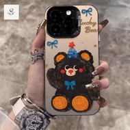 LL62 LL88 Premium Matte Case Casing Hp Lucky Bear Bear For Realme C71 C75 C75X Note 50 Note 60 5 5i 