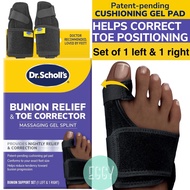 Dr. Scholl's Bunion Relief & Toe Corrector Straightener Pads